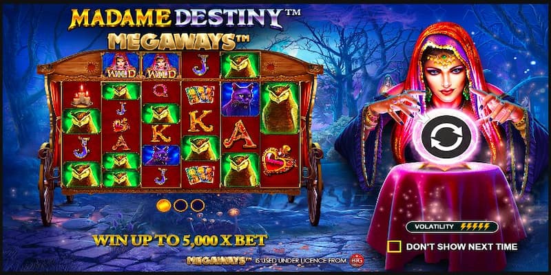 Chinh phục vận may cùng madame destiny megaways tại Mana88